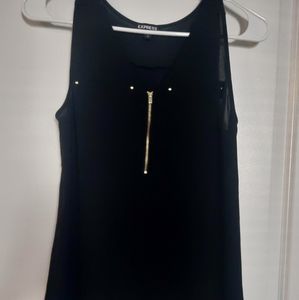 Sheer sleeves blouse